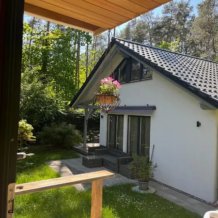 Tatil Evi Luxus Summer Breeze Luebbesee Sauna Bootssteg Templin