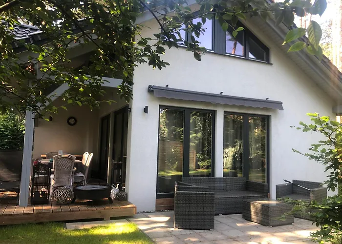 Luxus Summer Breeze Luebbesee Sauna Bootssteg Templin Milmersdorf