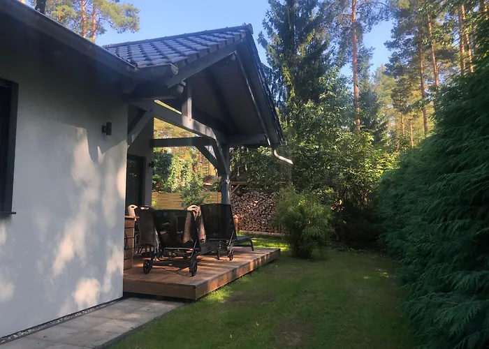 Luxus Summer Breeze Luebbesee Sauna Bootssteg Templin 別荘 Milmersdorf